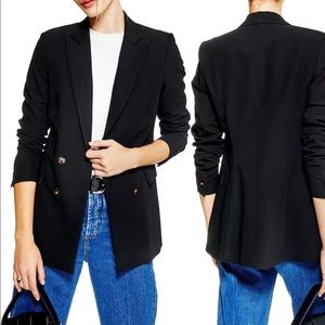 Topshop Double Breasted Blazer